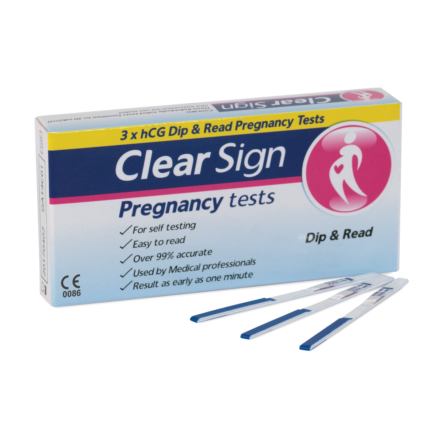 Clear Sign Pregnancy Test