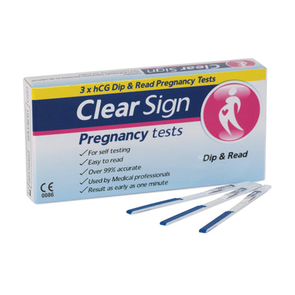 Clear Sign Pregnancy Test