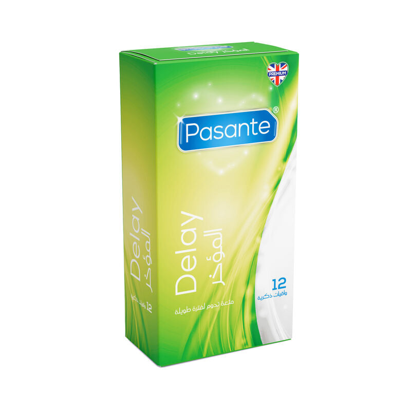 Pasante Delay Condoms – Lubricated with Delay Effect Pasante Delay Condoms – Lubricated with Delay Effect