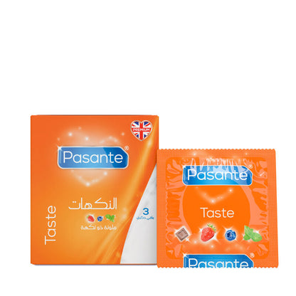 Pasante Taste packaging on a white background