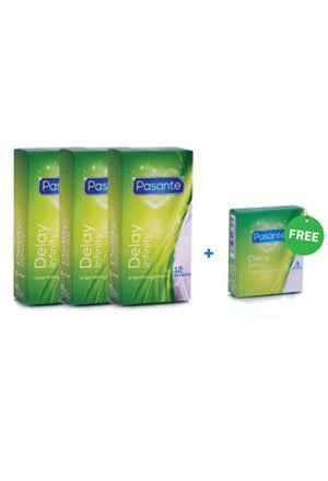 Pasante Delay Condoms — Bundle Deal